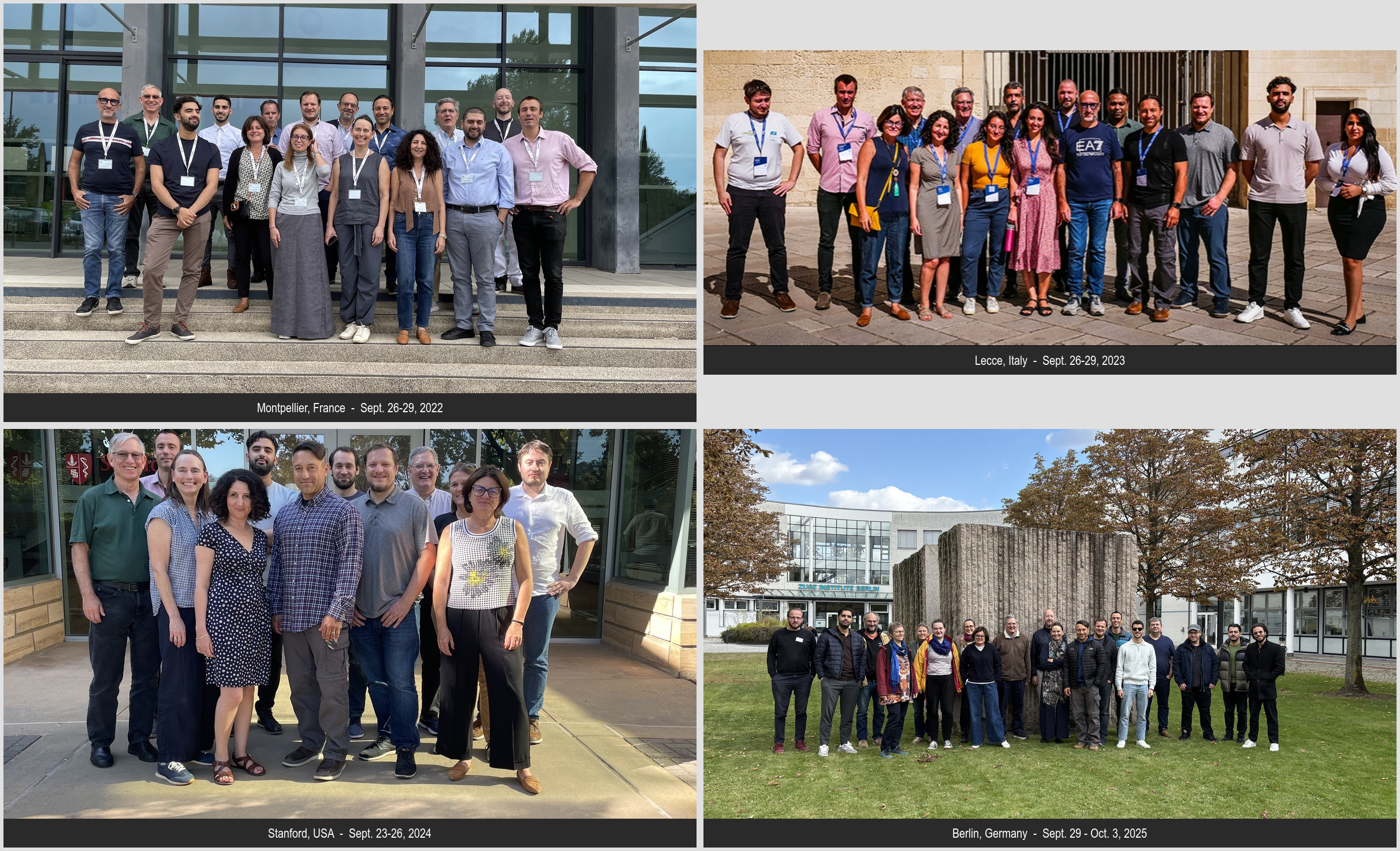 OntoPortal Workshop group photos 2022-2025